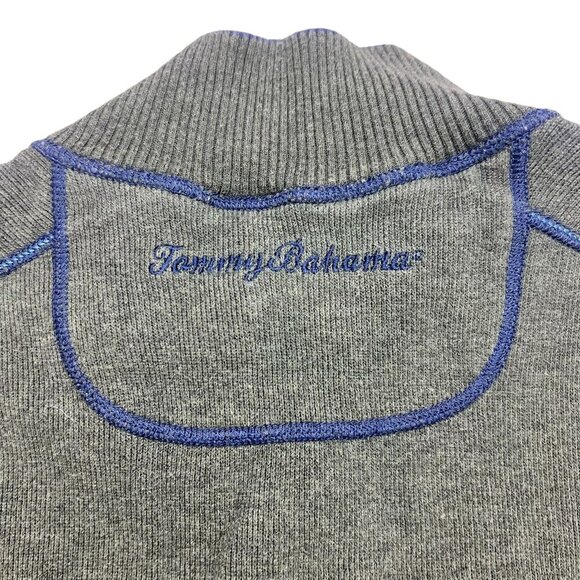 Tommy Bahama Reversible Blue/Green Pullover Size L - Picture 4 of 11
